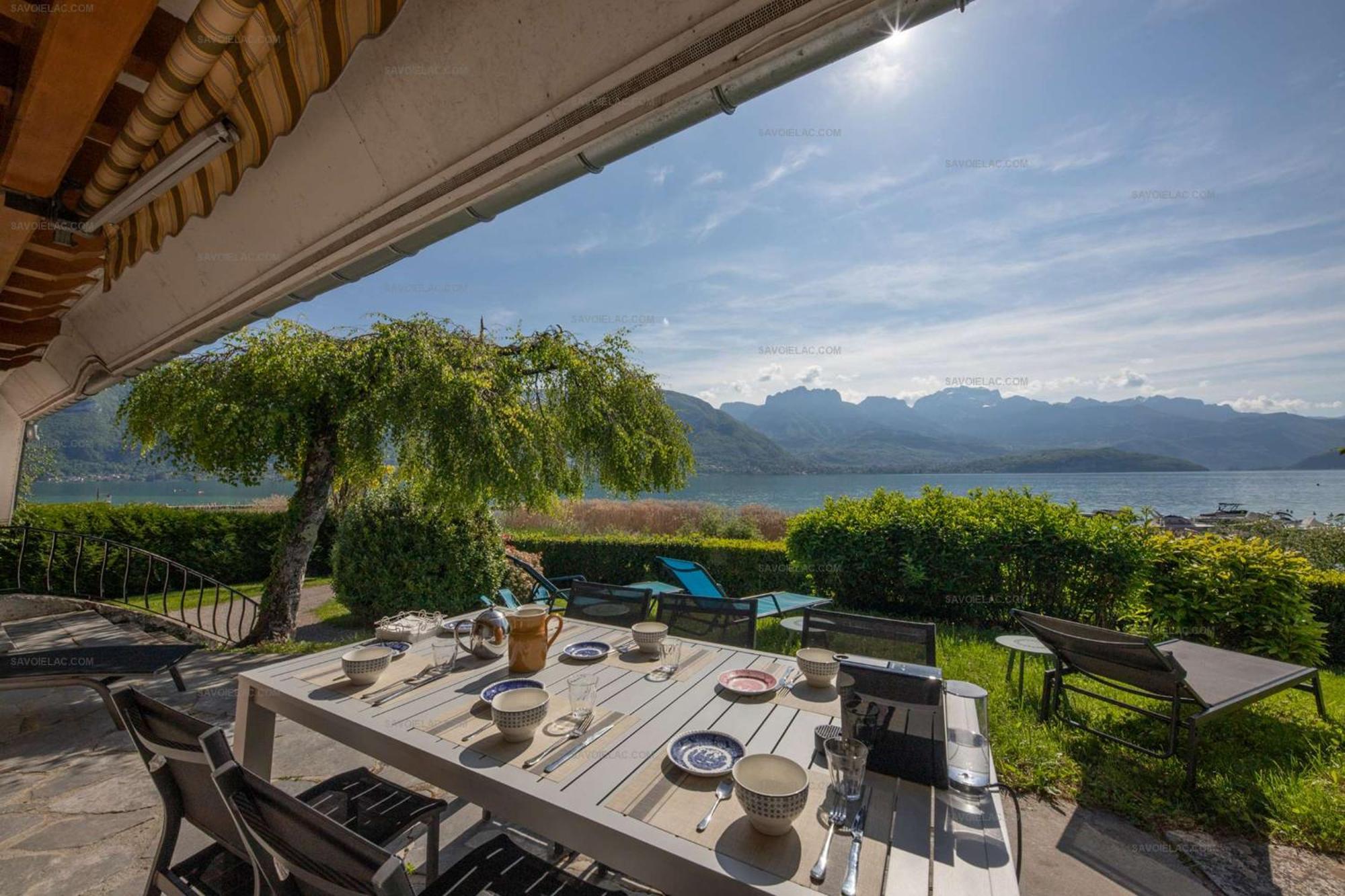 Savoielac - Lac D'Annecy - Sevrier - Bord De Lac : Villa Poisson Rouge Εξωτερικό φωτογραφία