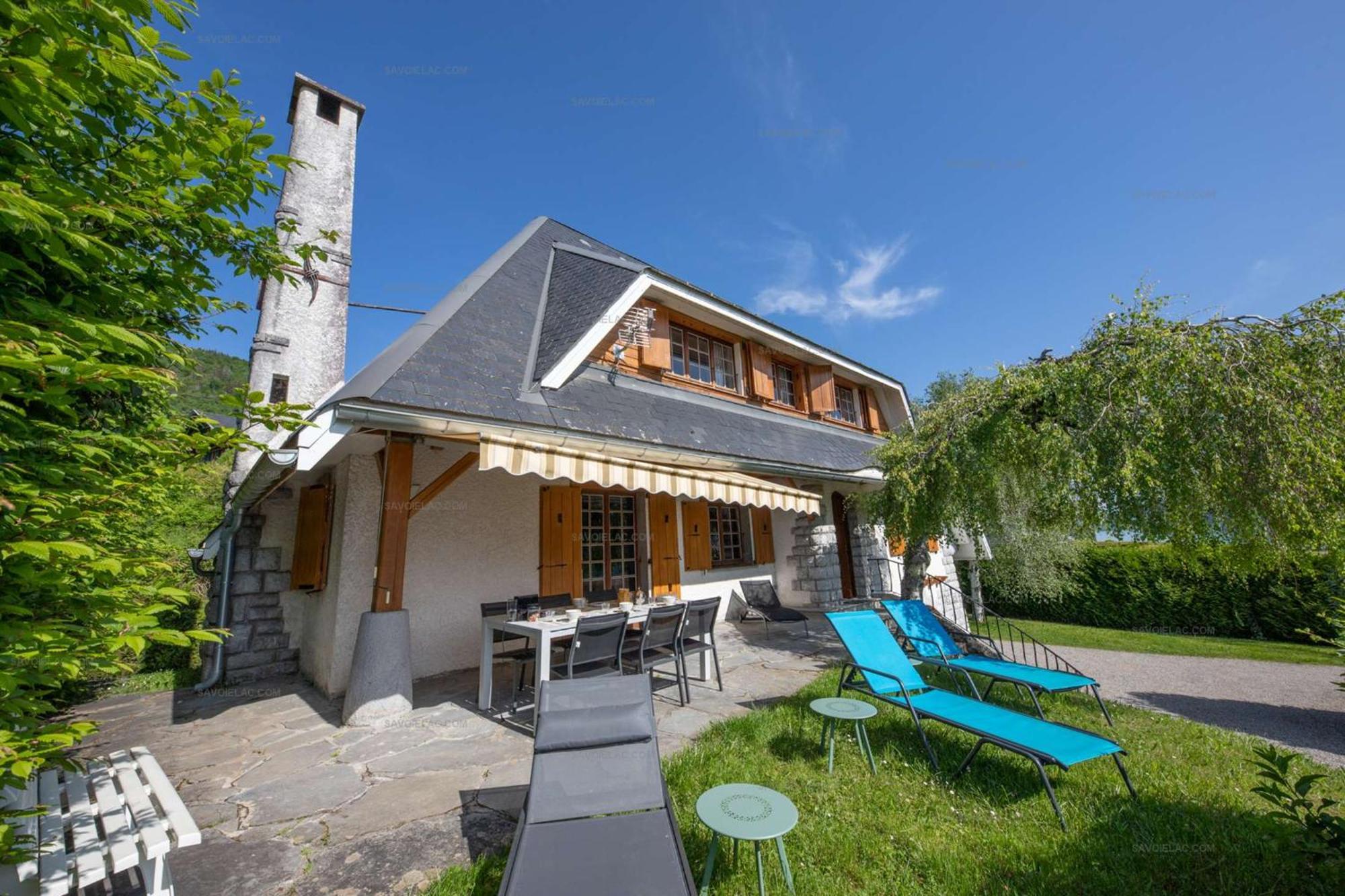 Savoielac - Lac D'Annecy - Sevrier - Bord De Lac : Villa Poisson Rouge Εξωτερικό φωτογραφία